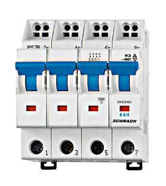 Автоматический выключатель BM027402 10 kA C 2A 4P