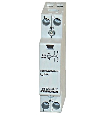 Модульный контактор BZ326453ME 20A 