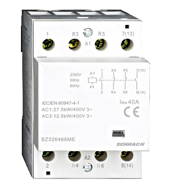 Модульный контактор BZ326466ME 40A 